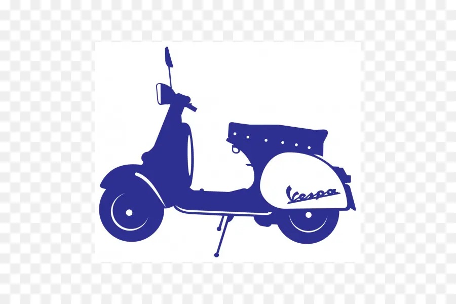 Mavi Vespa，Scooter PNG