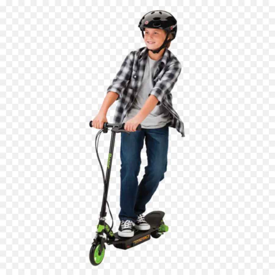 Scooter'lı çocuk，Çocuk PNG