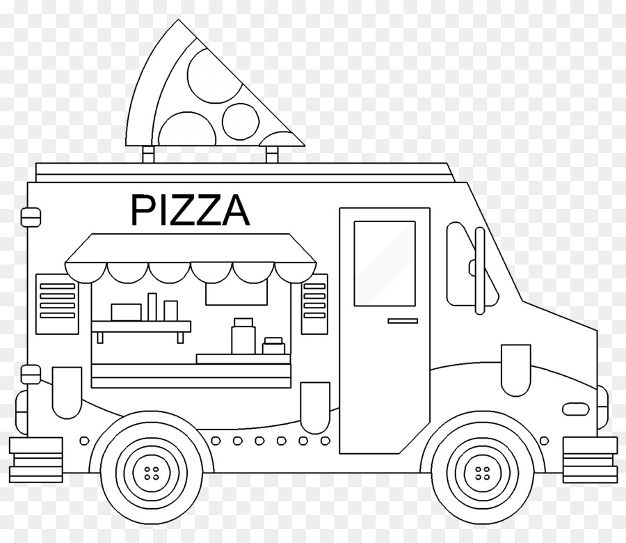 Pizza Kamyonu，Pizza PNG