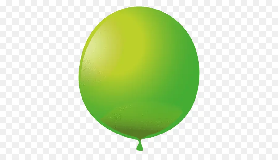 Yeşil Balon，Parlak PNG