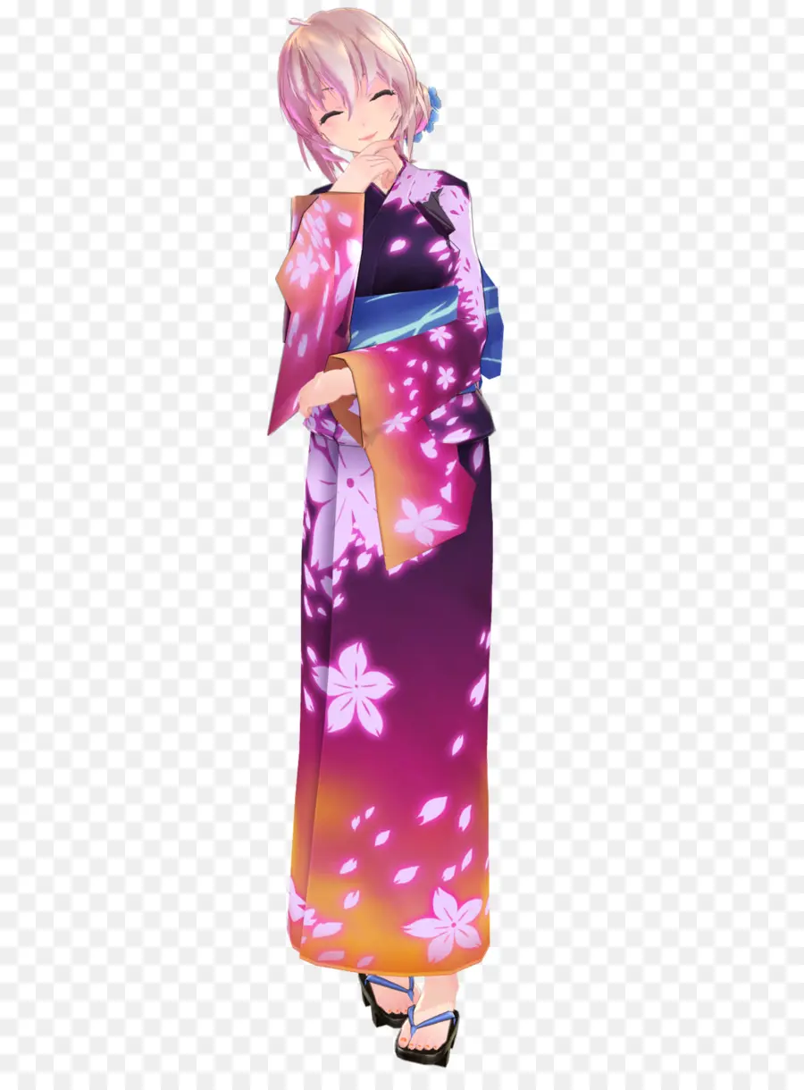 Kimono，Giyim PNG