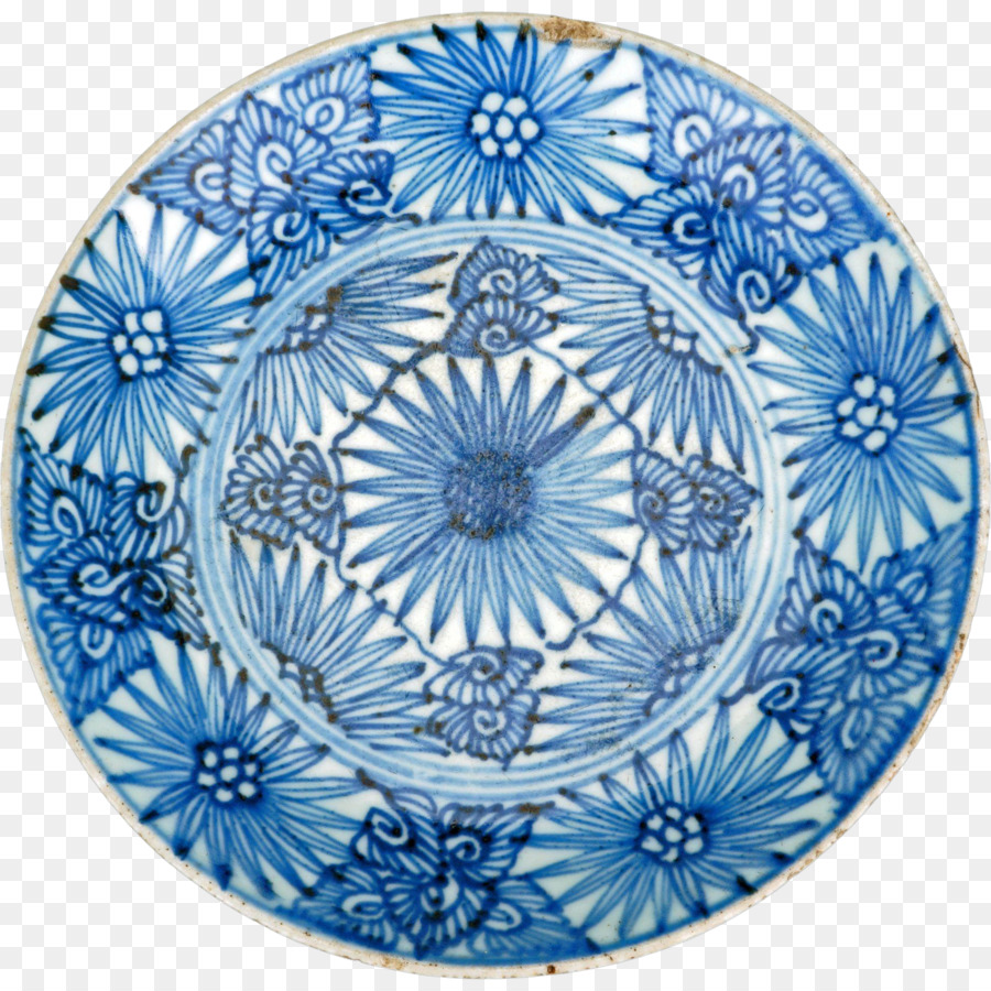 Mavi Ve Beyaz Seramik，Porselen PNG
