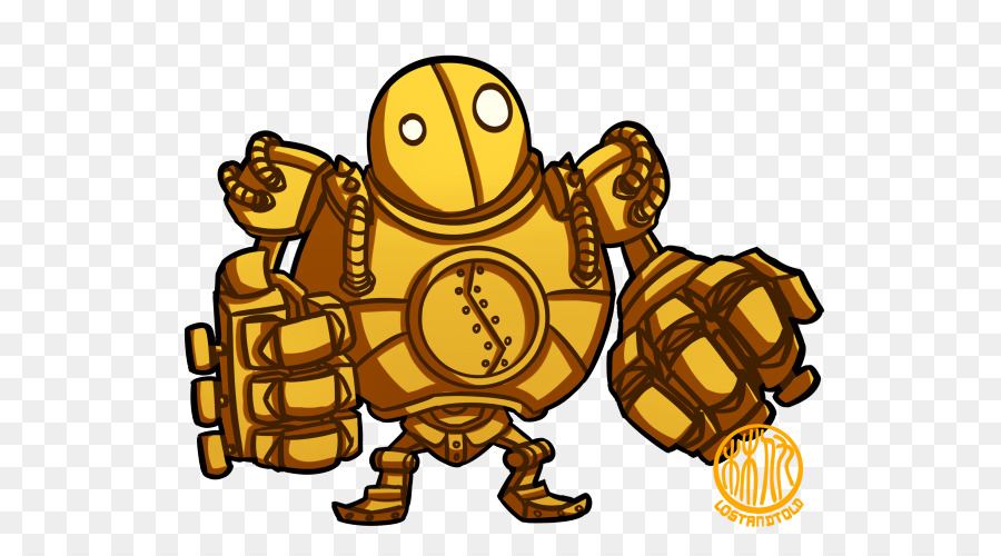 Robot，Altın PNG