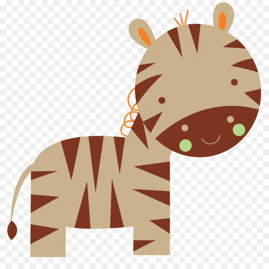 Sevimli Zebra，Zebra PNG