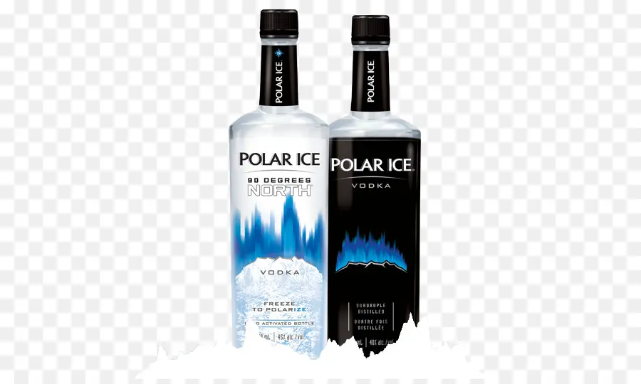 Polar Ice Votkası，şişe PNG