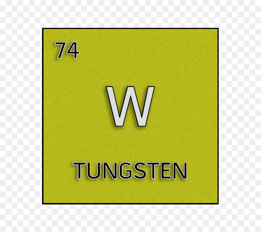 Tungsten，Kimyasal PNG