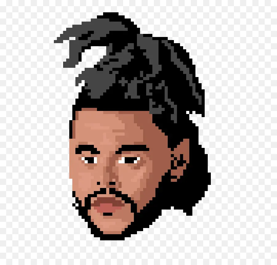 Weeknd，Piksel Sanat PNG