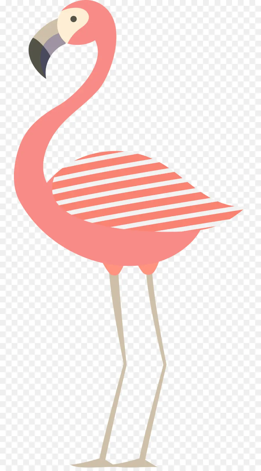 Pembe Flamingo，Hayvan PNG