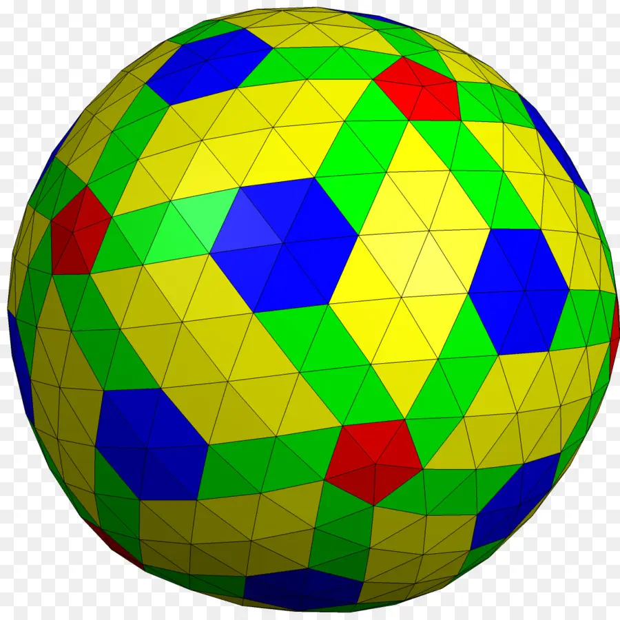 Jeodezik Polihedron，Pentakis Dodecahedron PNG