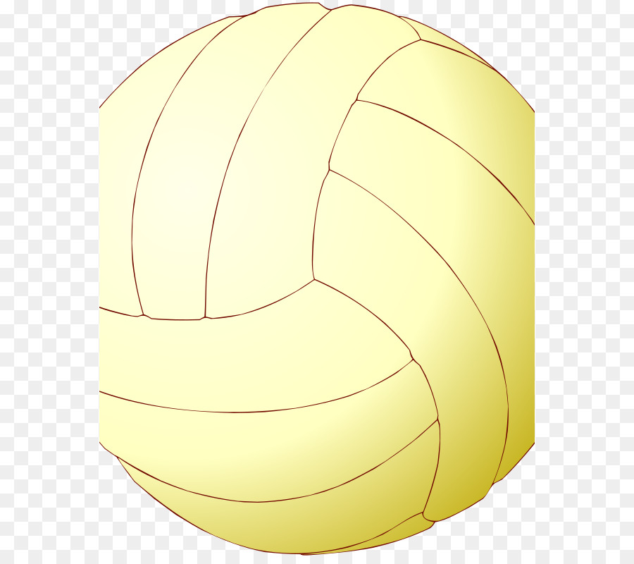 Sarı Voleybol，Top PNG