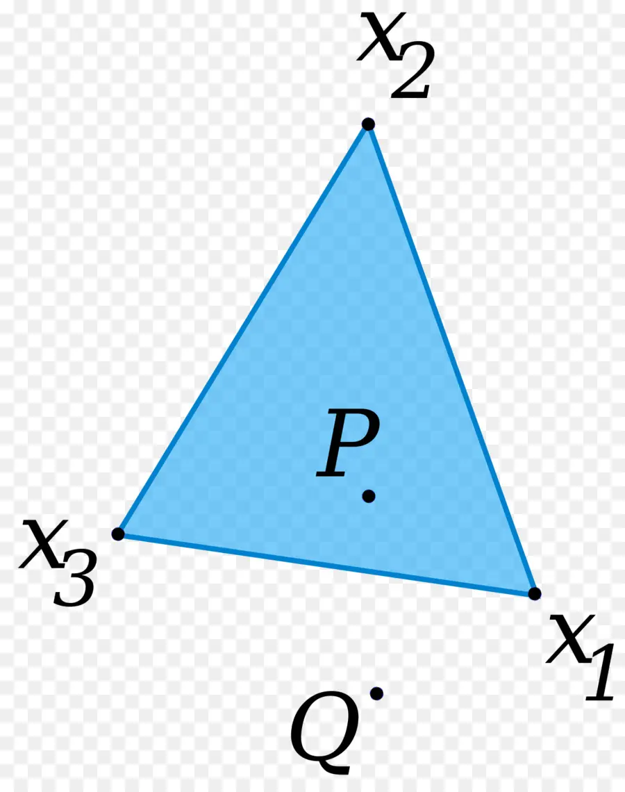 Noktalı Mavi üçgen，Geometri PNG