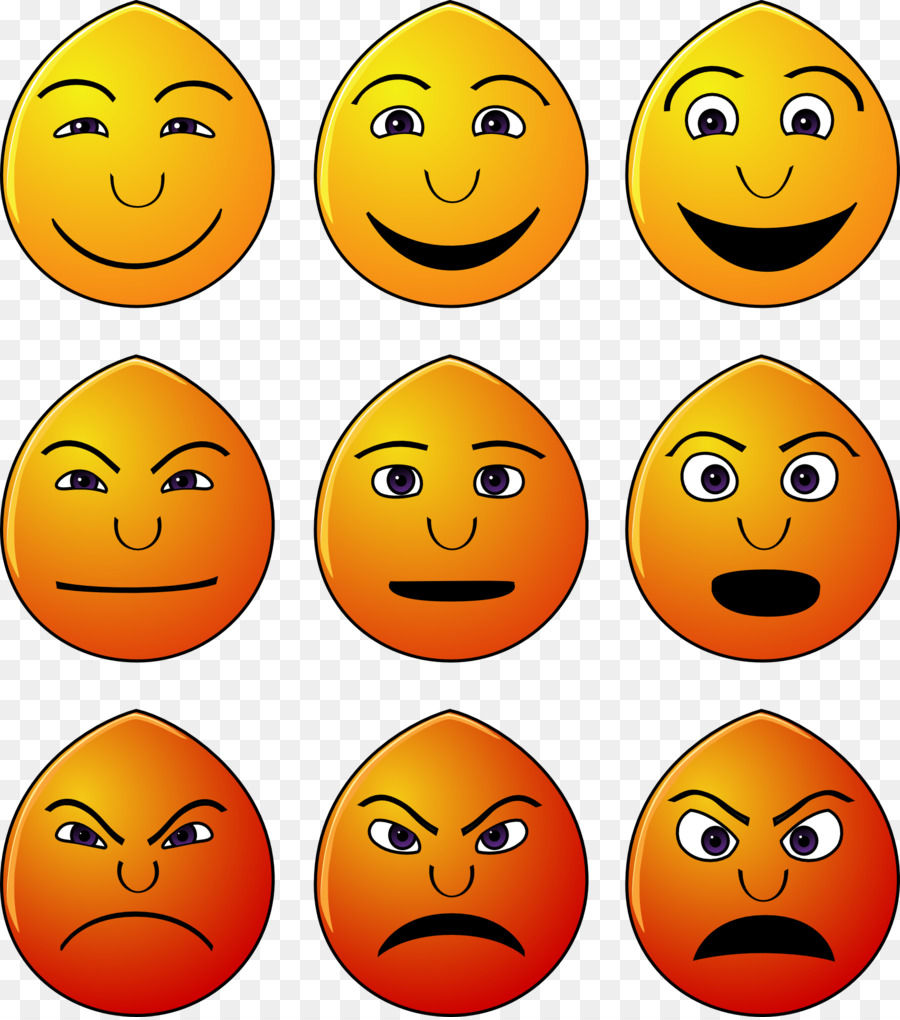 Emojiler，Yüzler PNG