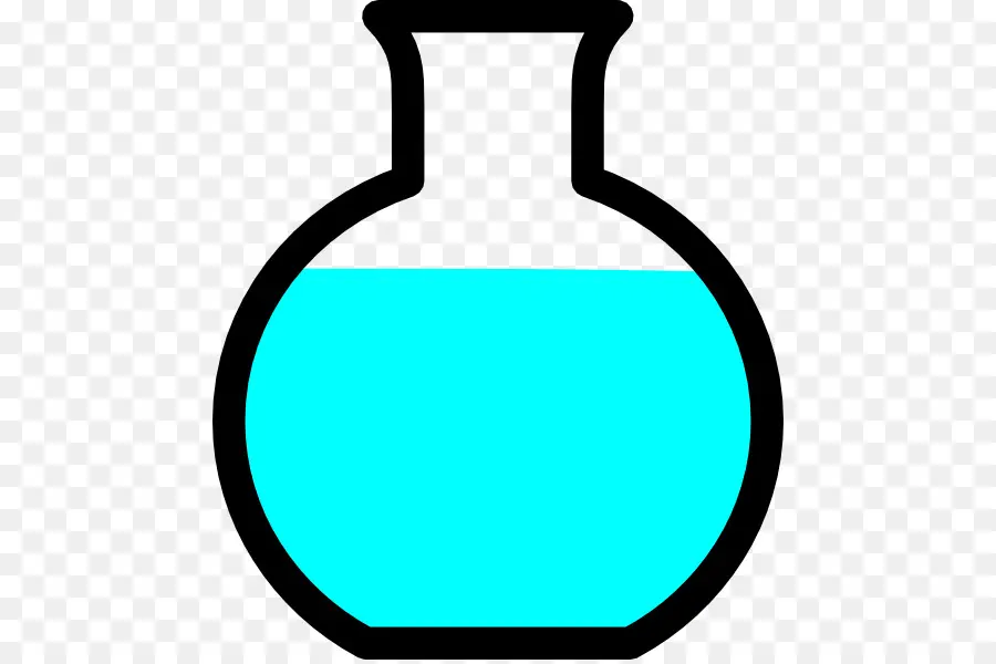 Laboratuvar Şişeler，Yuvarlak Alt Flask PNG