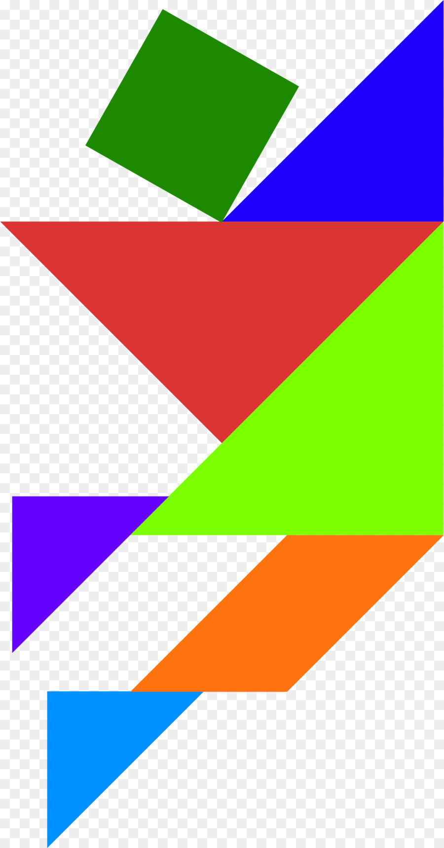 Tangram，Şekiller PNG