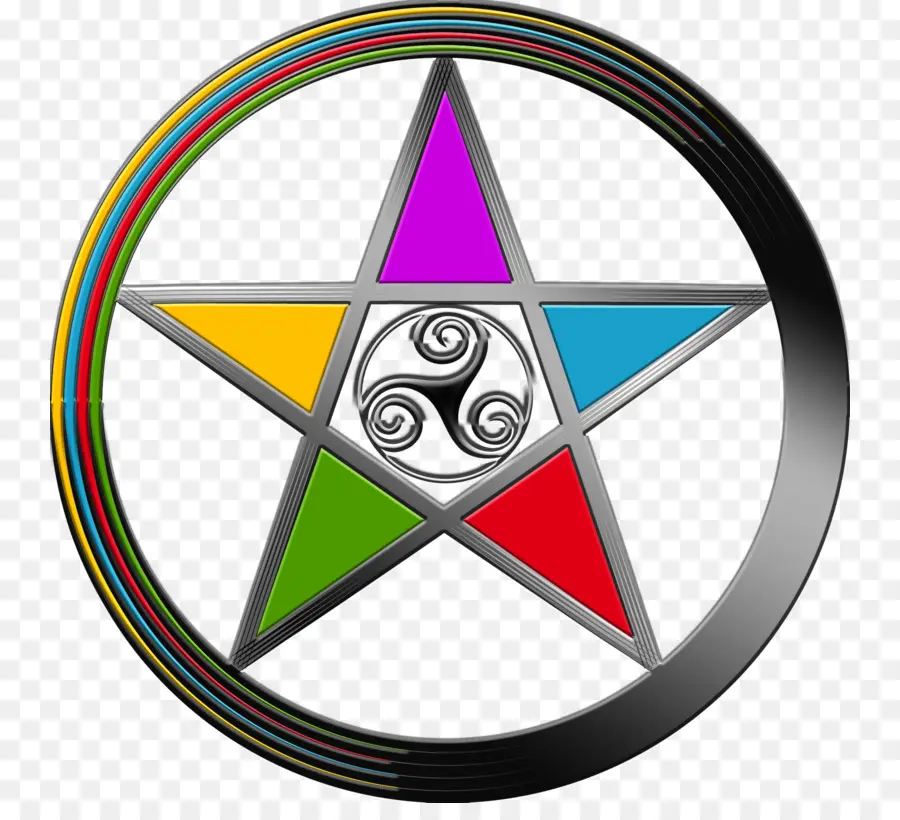 Pentagram，Renkli PNG