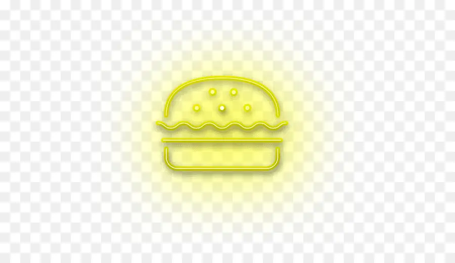 Neon Burger，Fast Food PNG