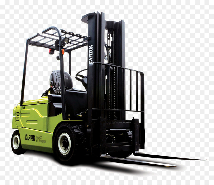 Sarı Forklift，Depo PNG