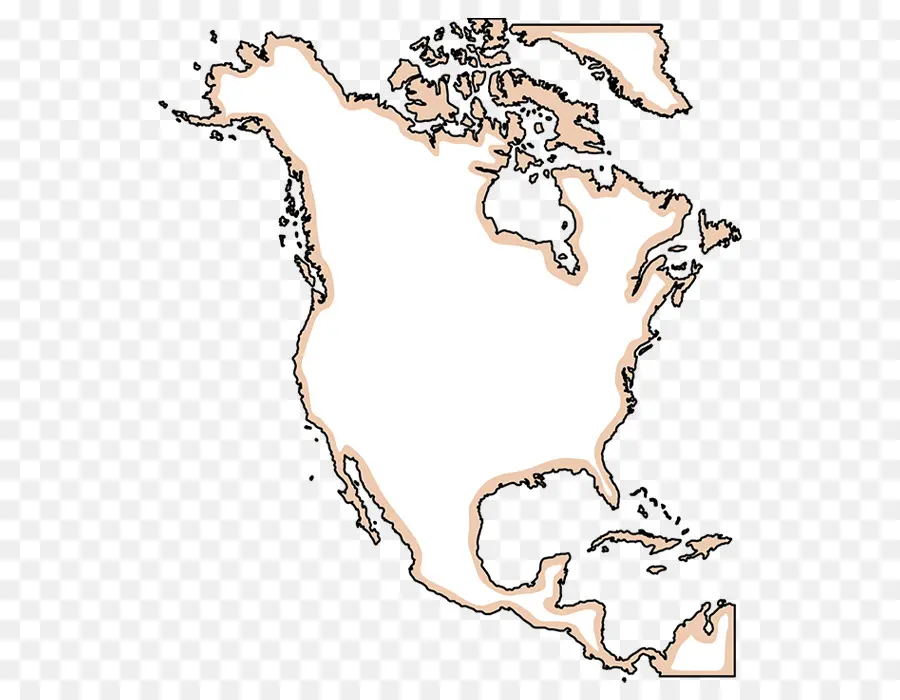 Harita，Kuzey Amerika PNG