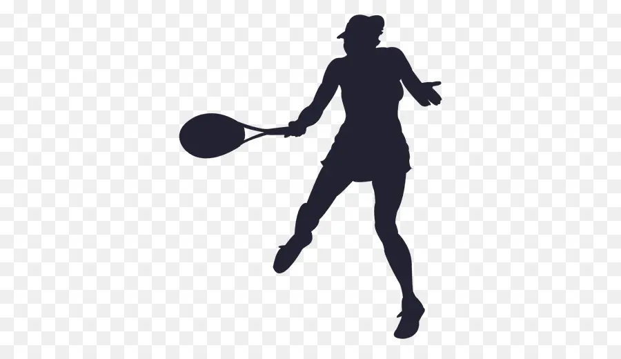 Tenis Oyuncusu Silueti，Tenis PNG