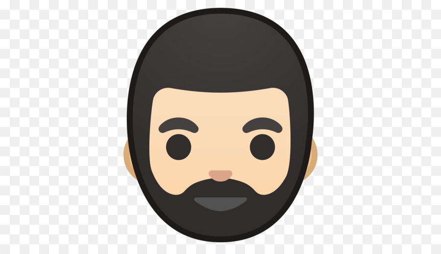 Sakallı Emoji，Yüz PNG