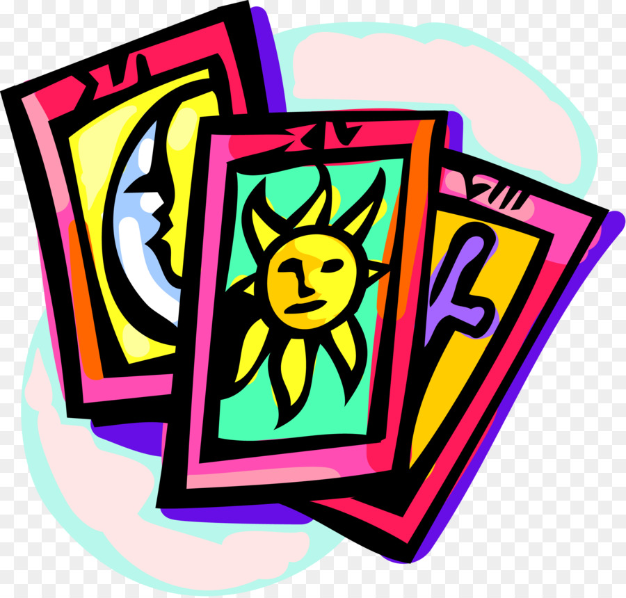 Tarot Kartları，Ay PNG