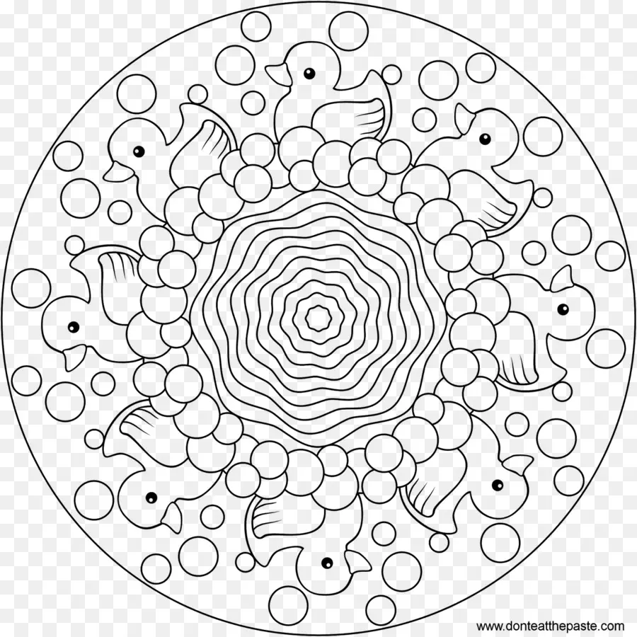 Mandala，Ördekler PNG