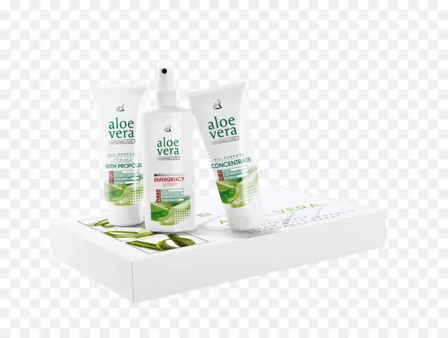 Aloe Veralı ürünler，Cilt Bakımı PNG