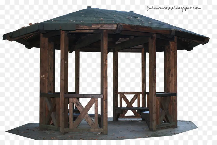 Ahşap Gazebo，Dış Mekan PNG