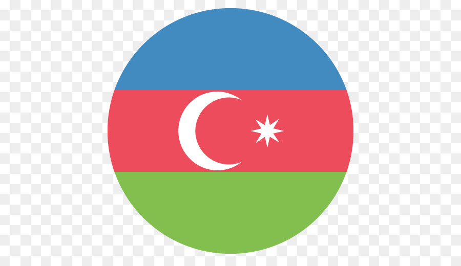 Azerbaycan Bayrağı，Hilal PNG