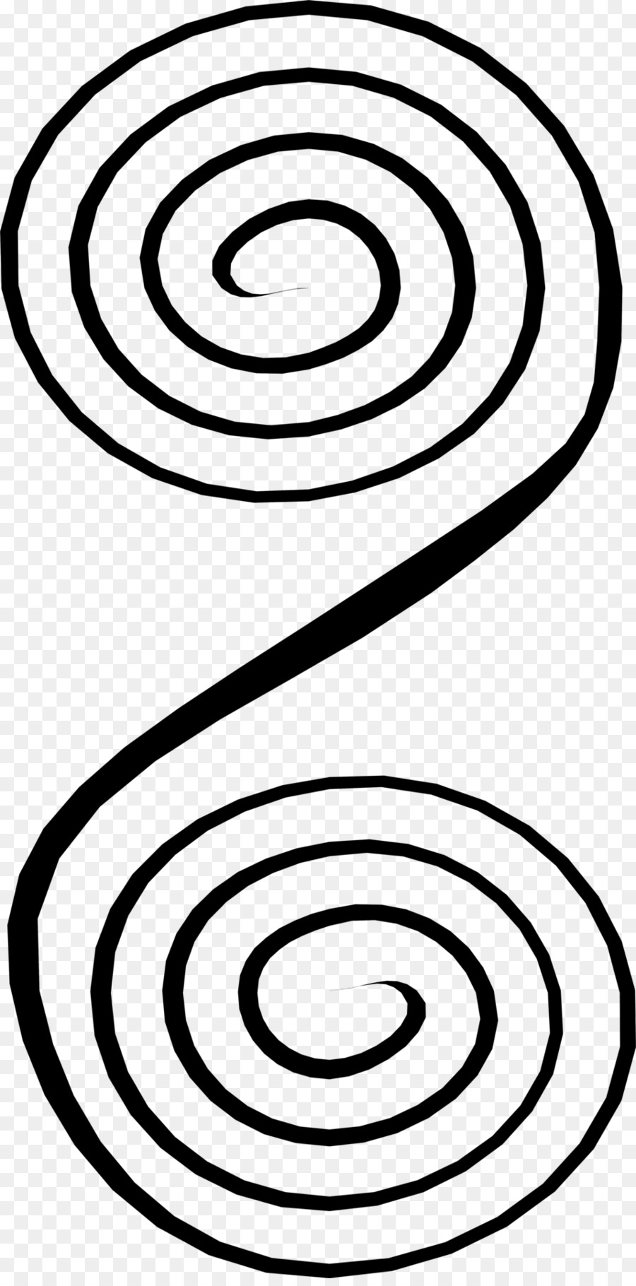 Spiral，Siyah Ve Beyaz PNG