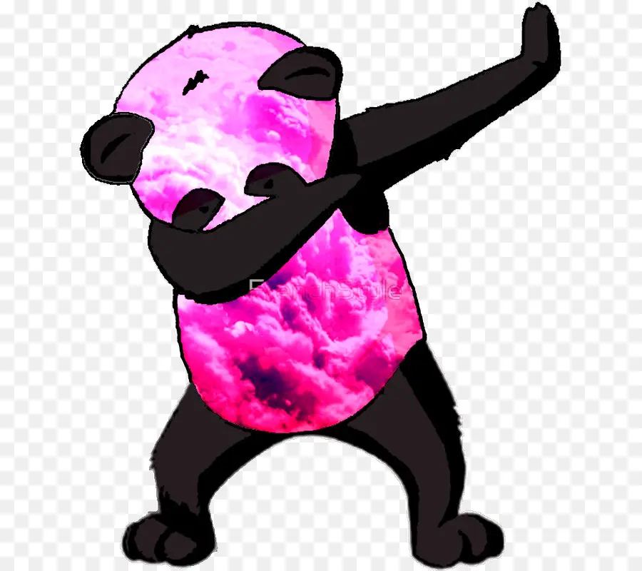 Dabbing Panda，Panda PNG