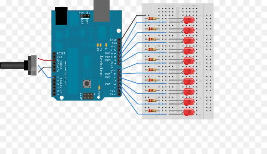 Arduino Kurulumu，Led'ler PNG