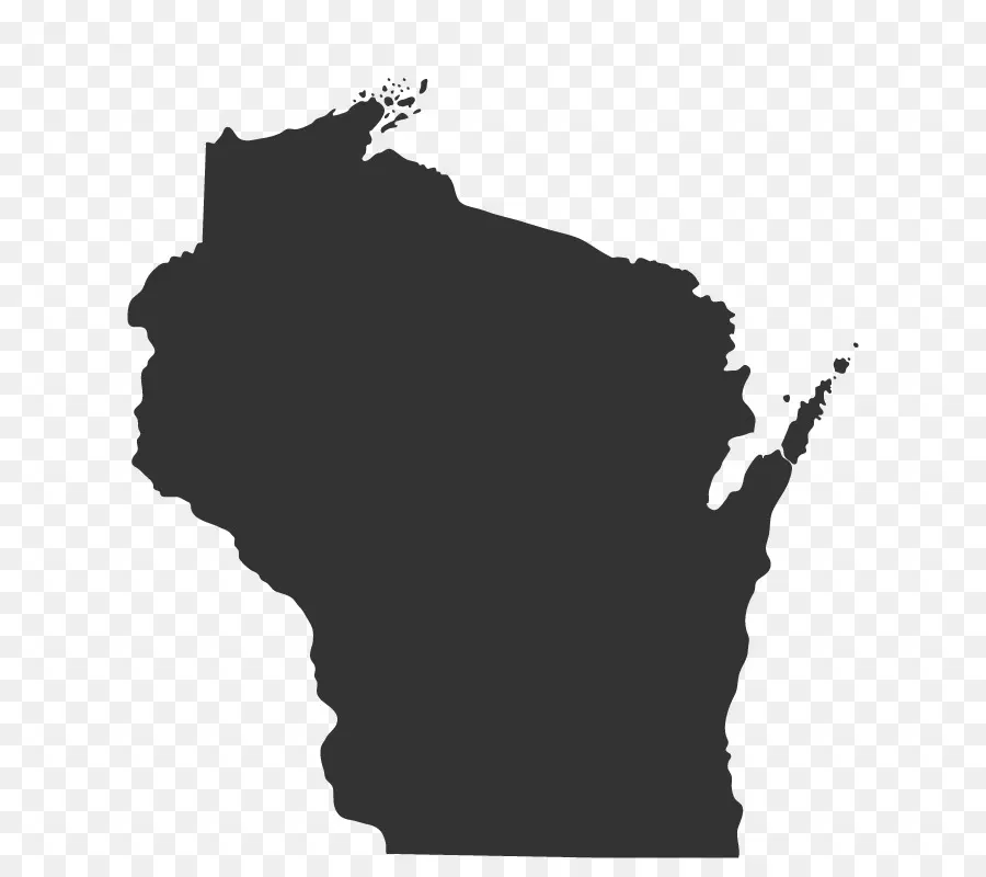 Wisconsin Haritası，Durum PNG