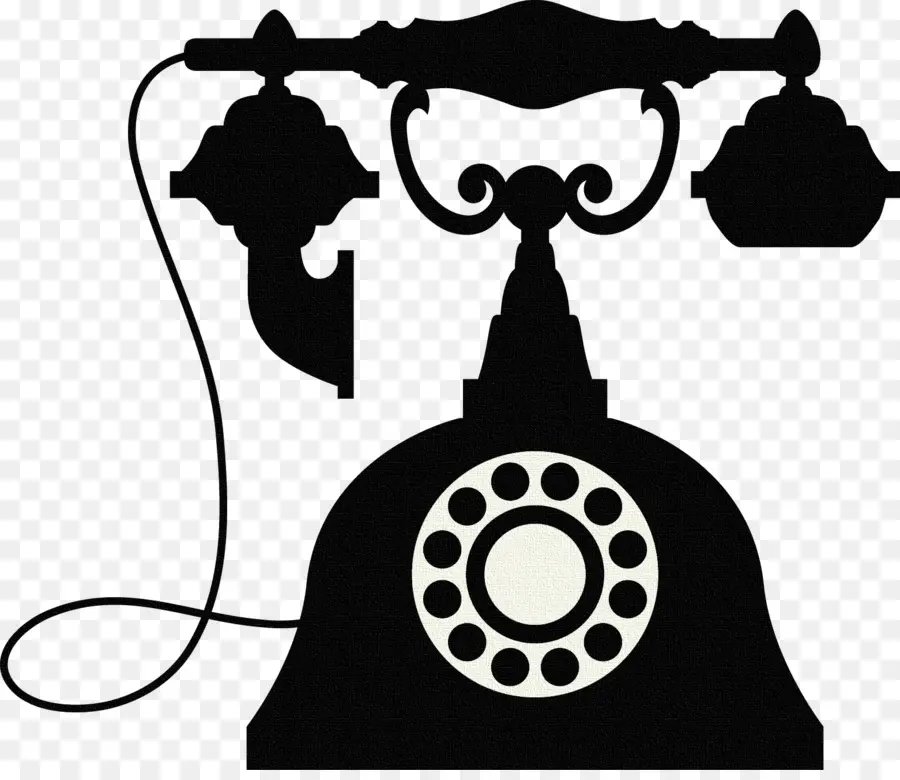 Vintage Telefon，Retro PNG