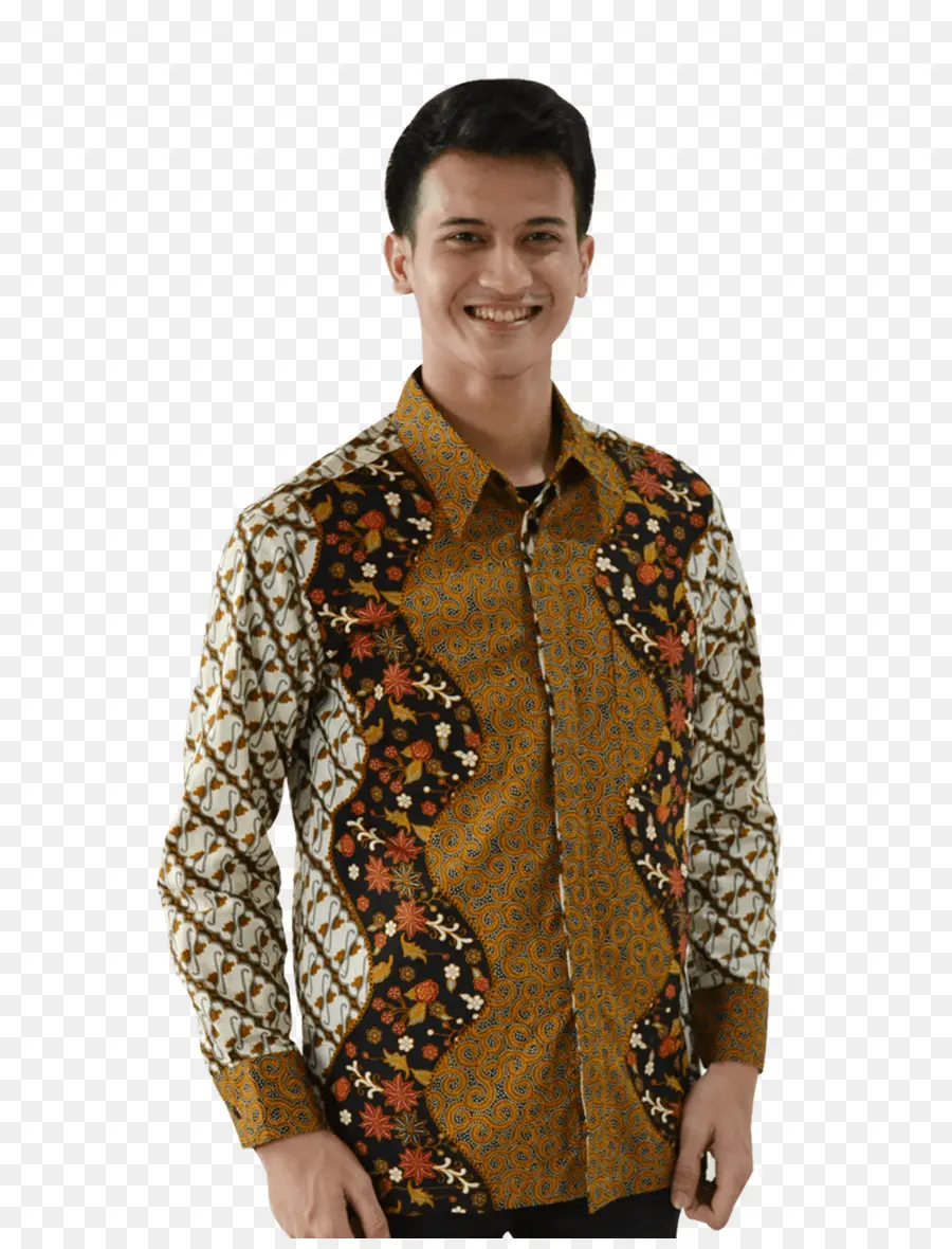 Batik Gömlekli Adam，Gülümseyen PNG