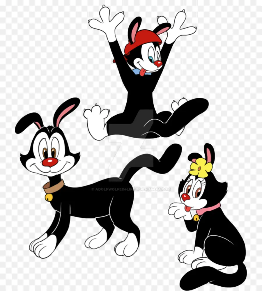 Yakko Wakko Ve Dot，Çizim PNG