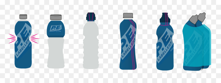 Plastik şişe，Pe Etiketleme Spa PNG