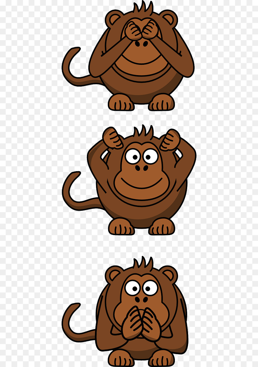 Tshirt，Üç Bilge Maymunlar PNG