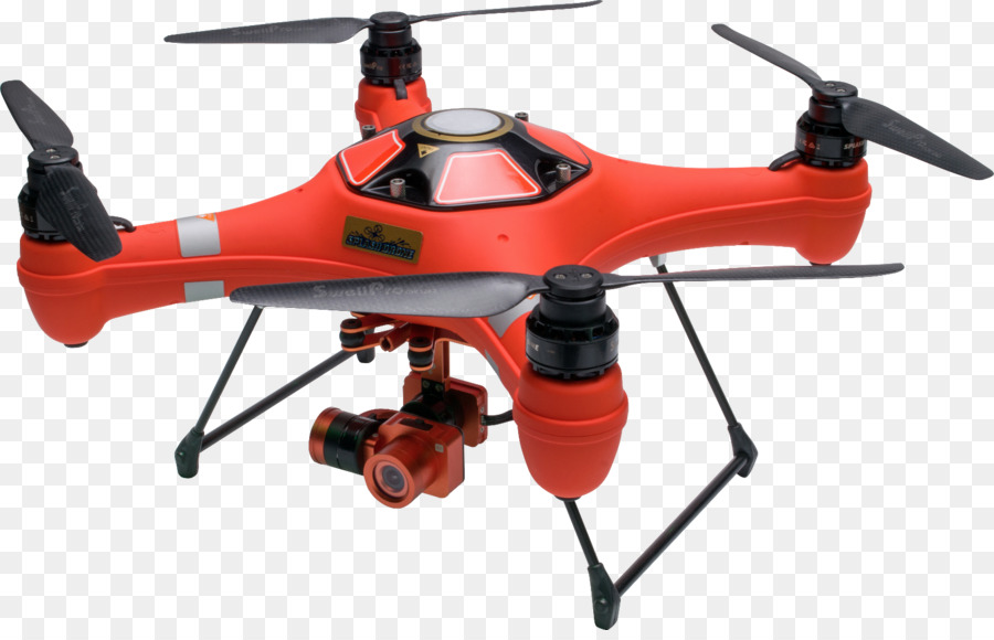 Beyaz Drone，Quadcopter PNG