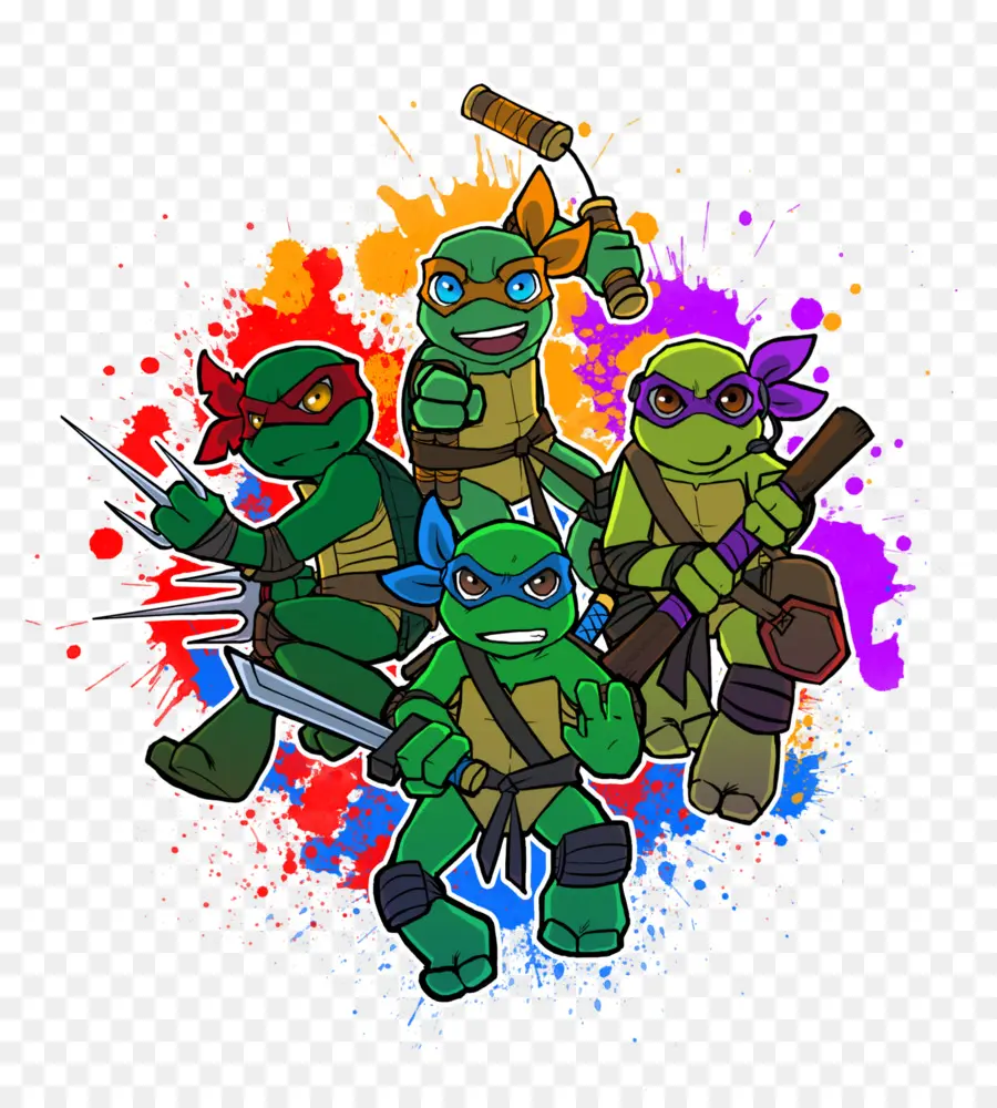 Kıymık，Teenage Mutant Ninja Kaplumbağalar PNG