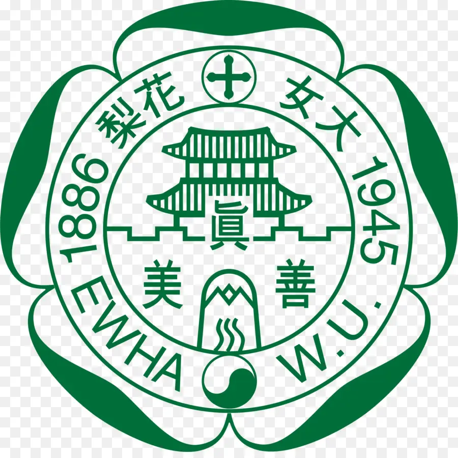 Ewha Kadın Üniversitesi Logosu，Üniversite PNG