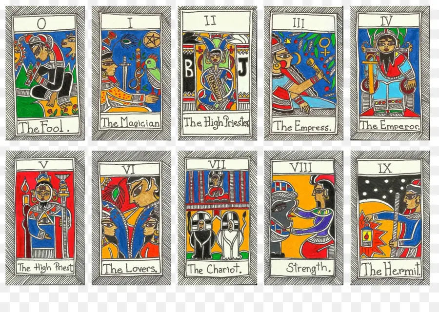 Tarot Kartları，Binbaşı Arcana PNG