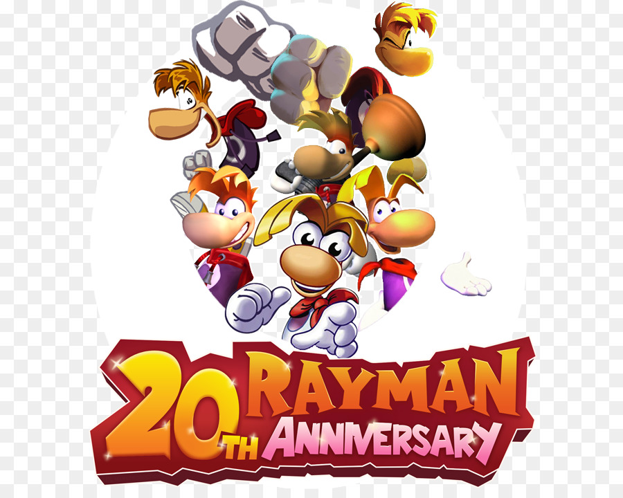 Rayman Karakterleri，Yıl Dönümü PNG