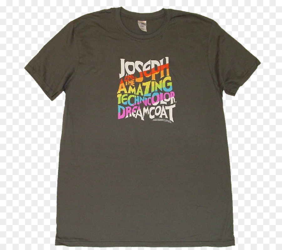 Tshirt，Joseph Ve Amazing Technicolor Dreamcoat PNG