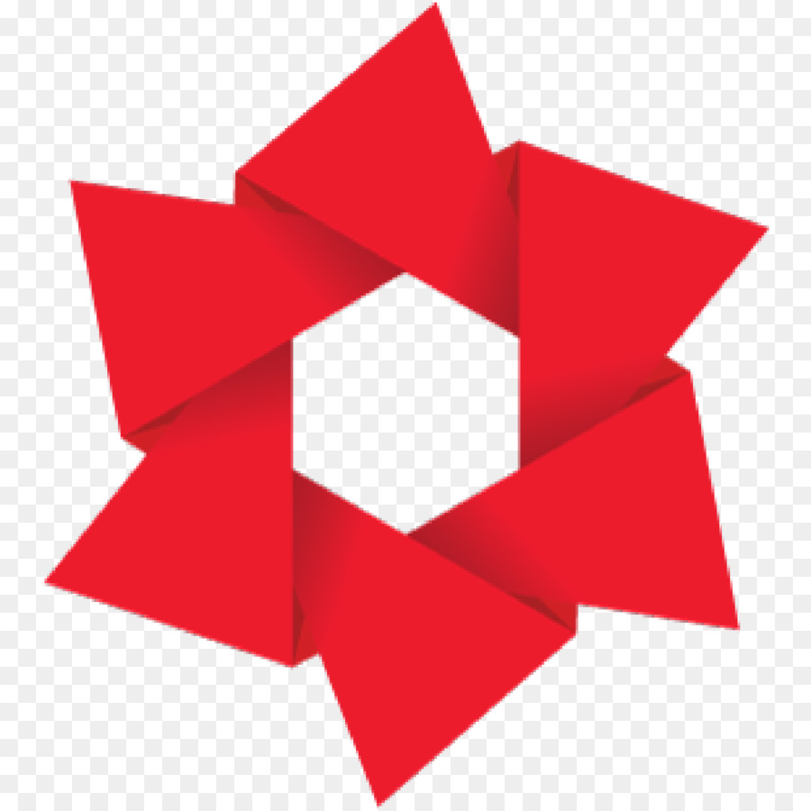 Kırmızı Üçgenler，Geometrik PNG