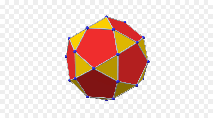 çok Yüzlü，Icosidodecahedron PNG