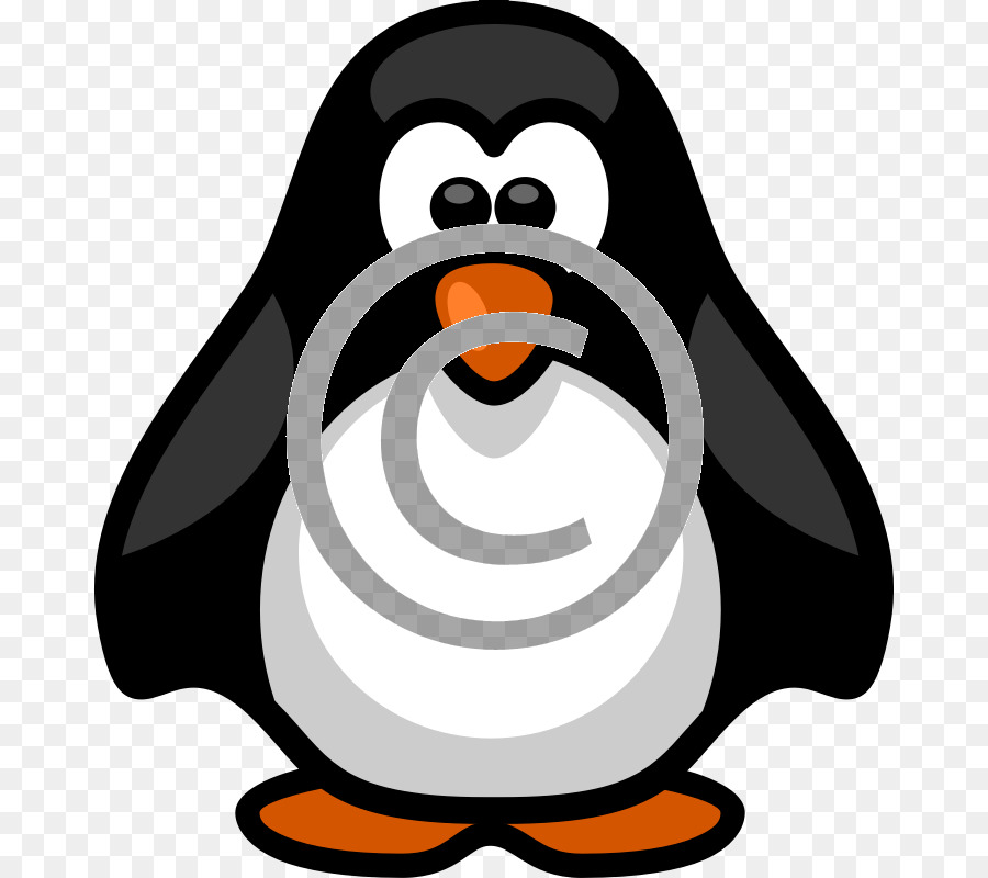 Penguen，Tek Gözlük PNG