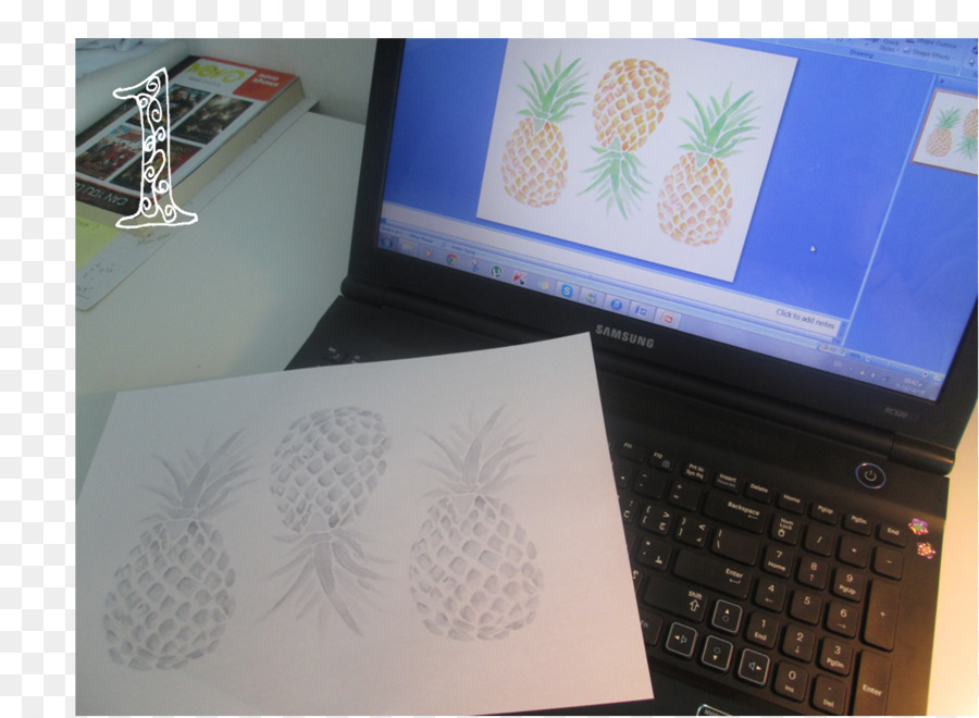 Ananas，Tuval PNG