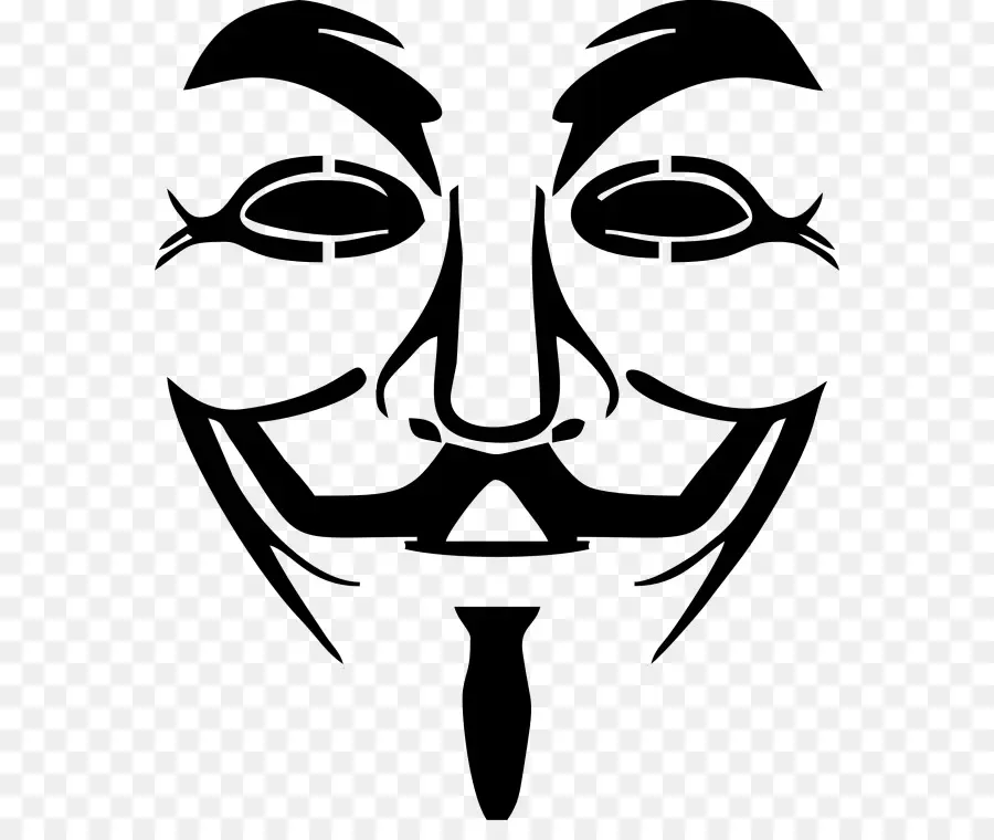Anonim，Guy Fawkes Maskesi PNG