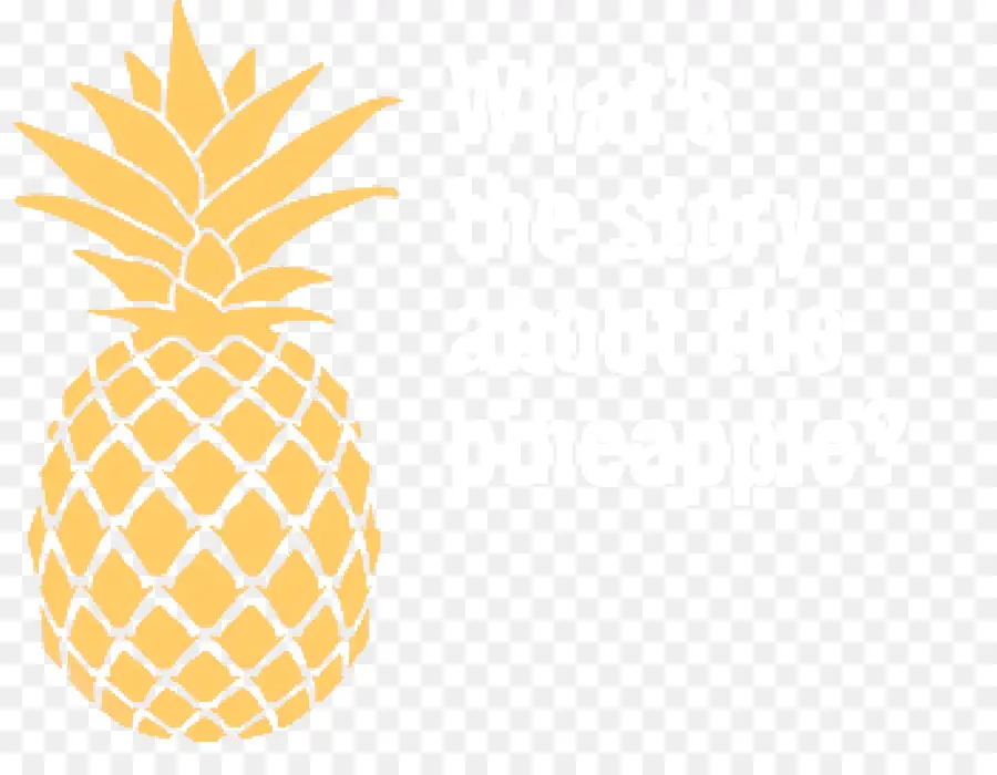 Ananas，Sarı PNG